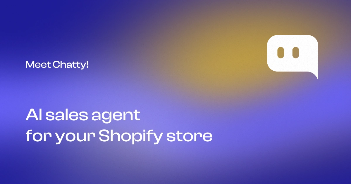 Test our interactive Chatty AI shopping agent demo | Chatty