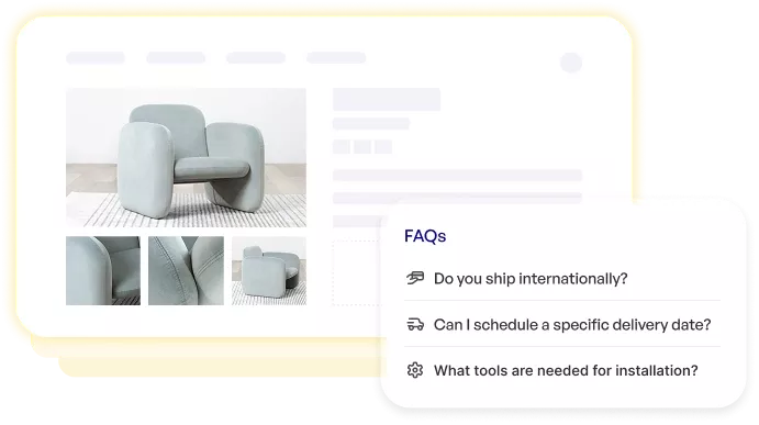 Place help center anywhere on your store