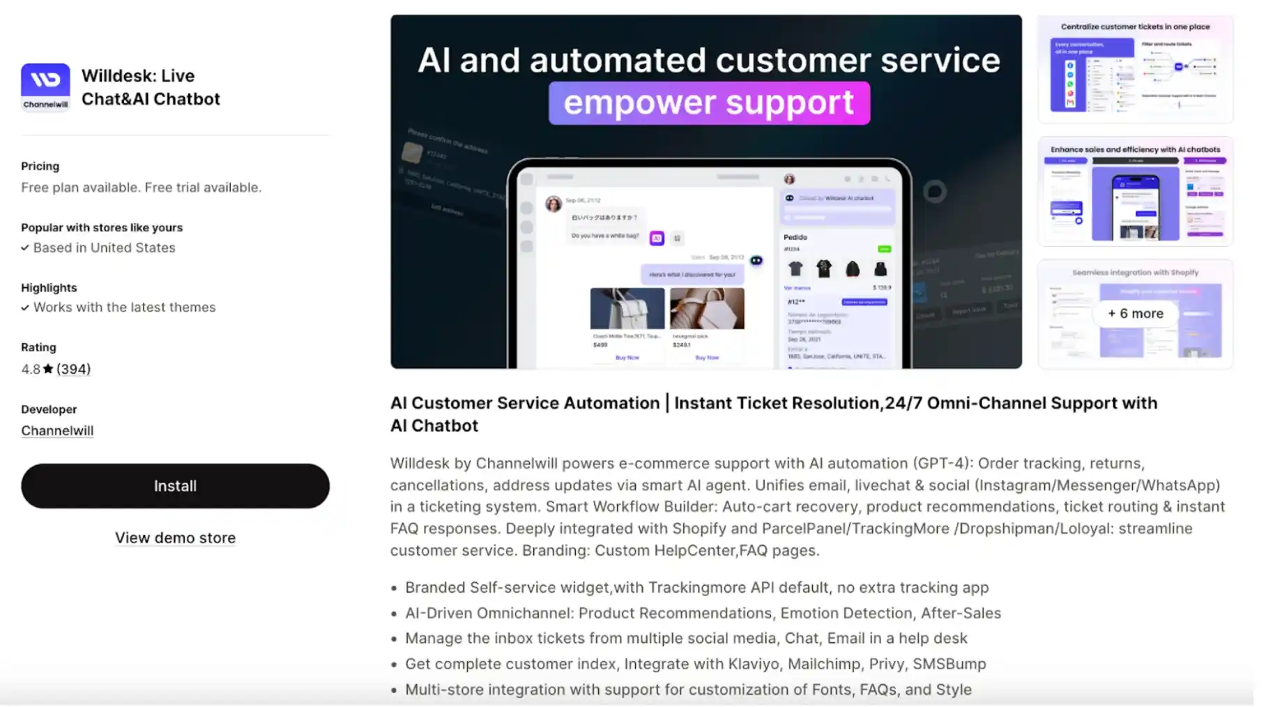 willdesk live chat ai chatbot app