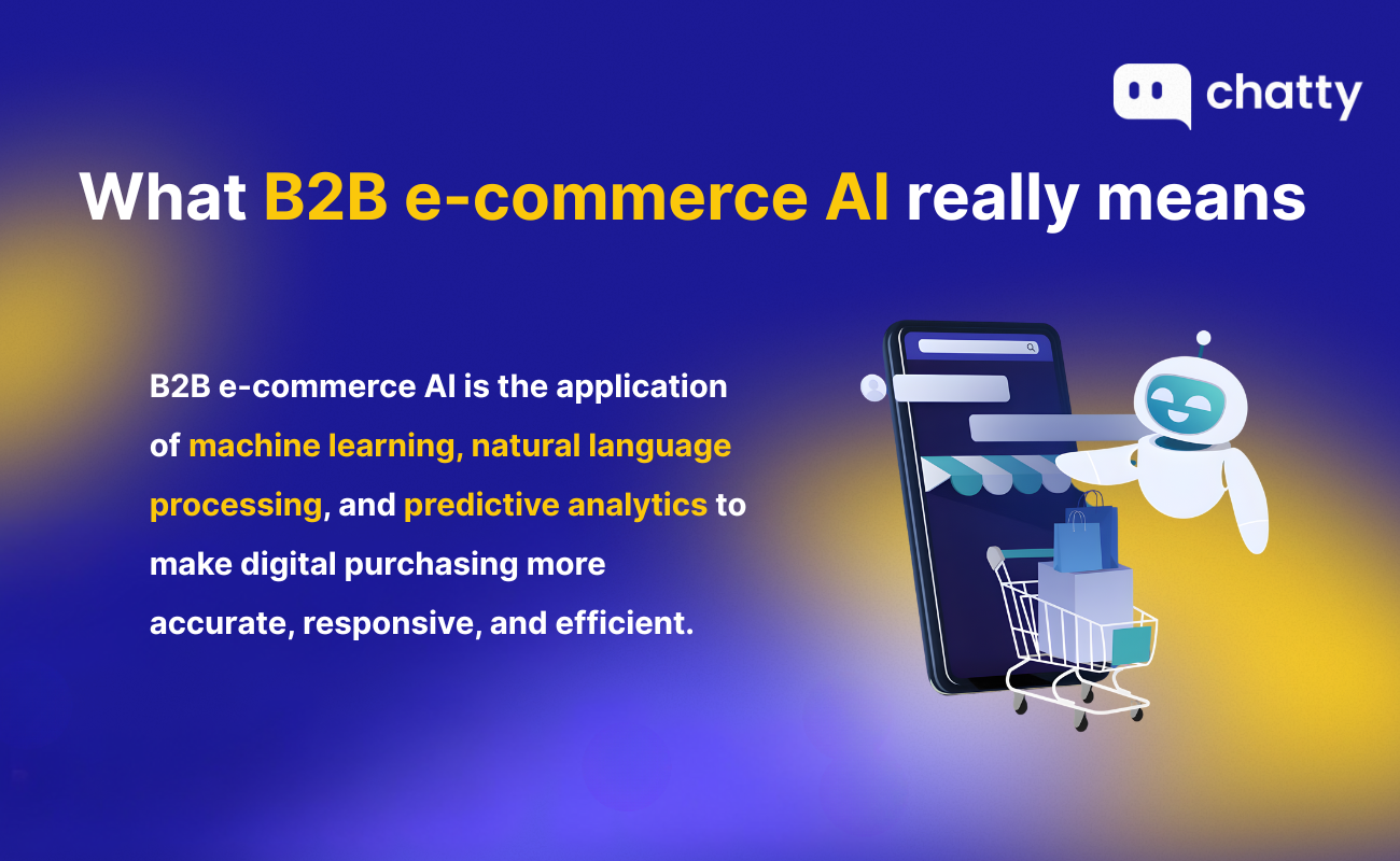 what b2b ecommerce ai really mean 