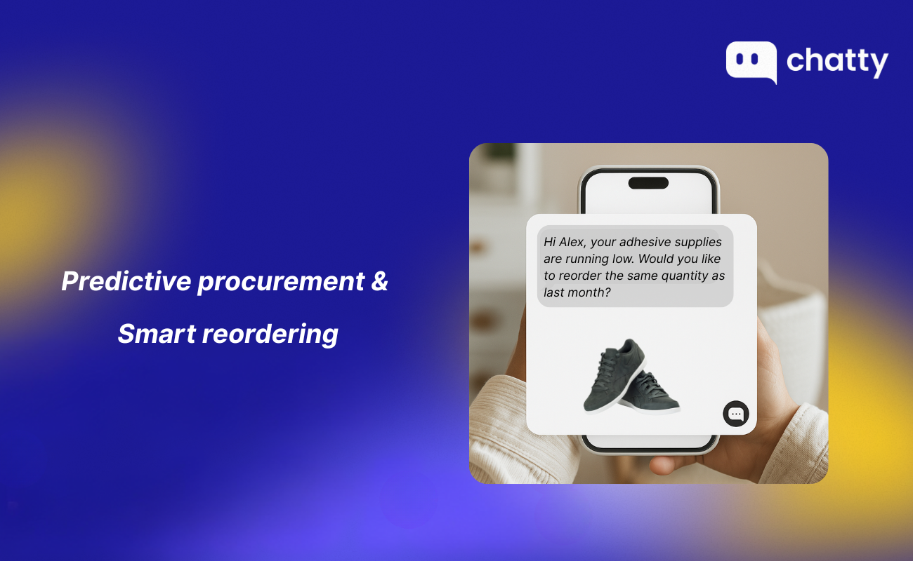 b2b ecommerce ai use case conversational predictive procurement