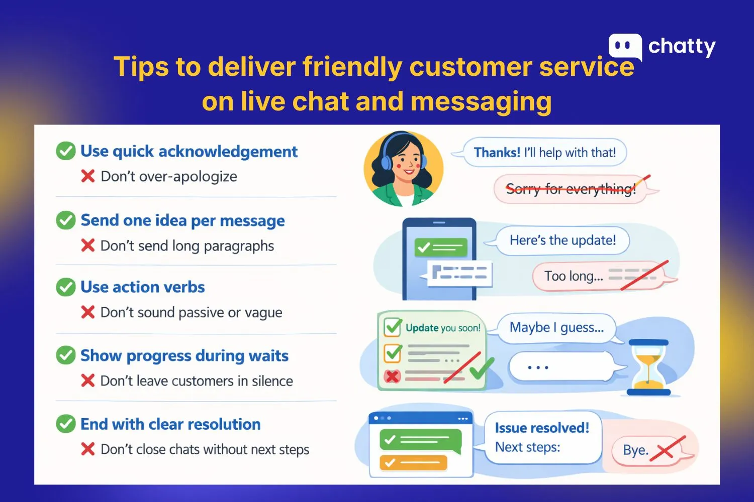 Live chat and messaging