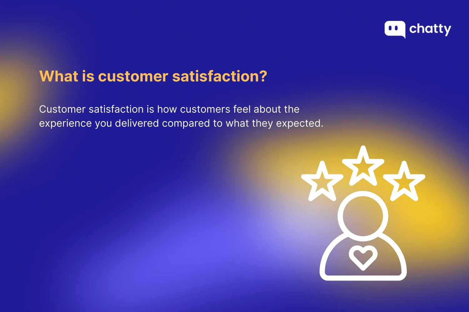 Customer satisfaction is how customers feel about the experience delivered compared to their expectations